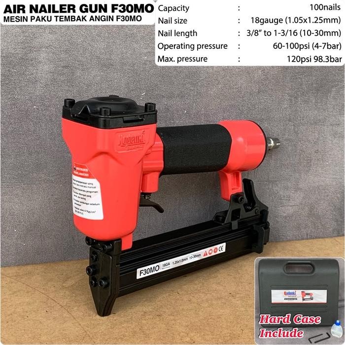 Terbaik Air Stapler Gun Kodenki 1022J Mesin Alat Staples Paku Tembak Jok Motor Kayu Sofa Furniture