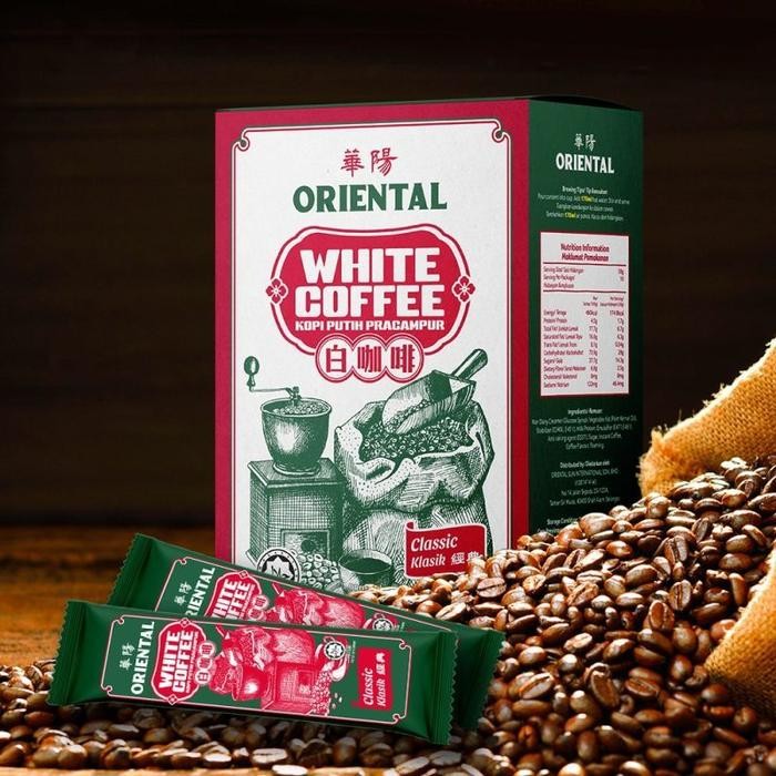 

Oriental Kopi White Coffee Malaysia Halal (Oriental Kopi) / teh tarik / royal chocolate 40g x 10