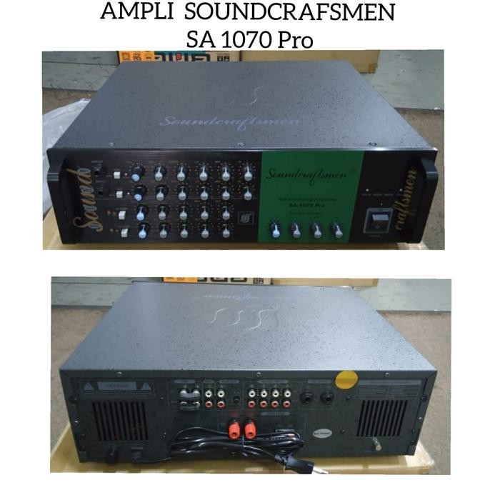 AMPLIFIER SOUNDCRAFTSMEN SA 1070 PRO ORIGINAL