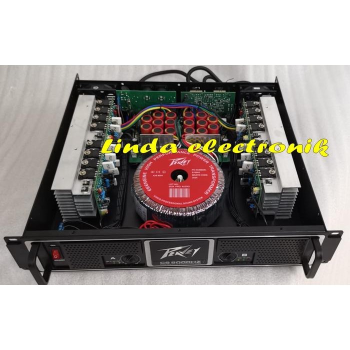 POWER PEAVEY CS 8000 HZ AMPLIFIER PEAVEY CS 8000HZ GRADE AA