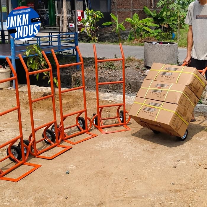 Troli angkut barang box karton padi 150kg murah