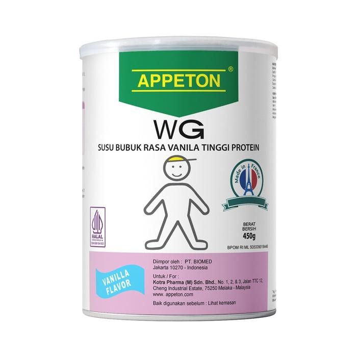 Susu Appeton WG Child 450gr Rasa VANILLA
