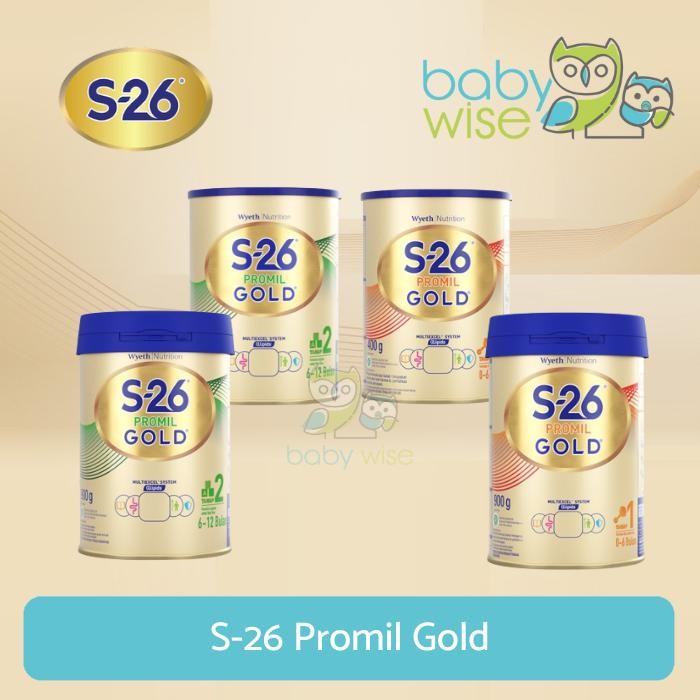 S-26 Promil Gold 1 & 2 Can - Susu Formula Bayi