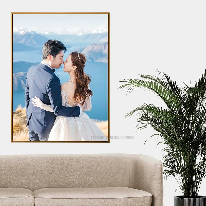 Bisa Gosend Instablok Gold 16R Cetak Foto Frame 40X60 Cm