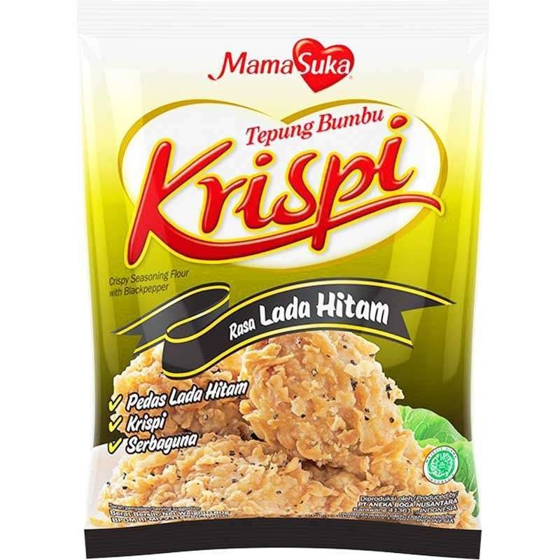 

Mamasuka Tepung Krispi Lada Hitam 180G