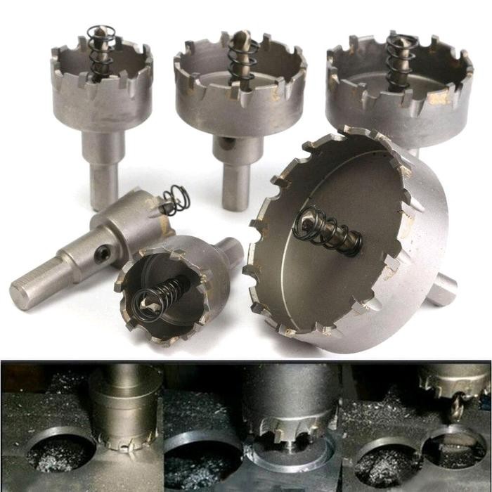 Terlaris Mata Bor Hole Saw / Mata Bor Besi Baja Kayu Set / Mata Bor Hole Saw Melubangi Besi Baja