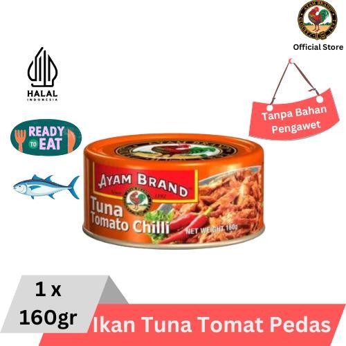 

READY AYAM BRAND IKAN TUNA KALENG SAUS TOMAT PEDAS 160G