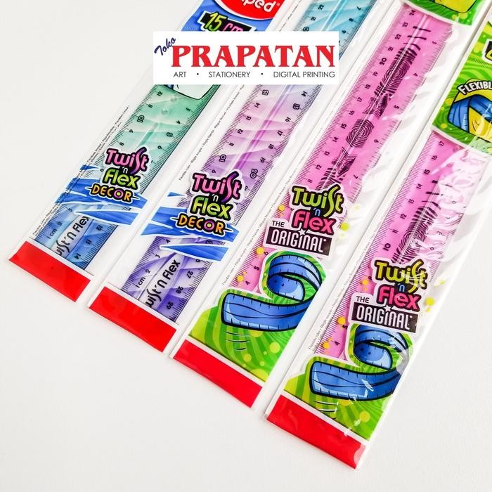 

Penggaris Lentur Maped / Twist n Flex Ruler
