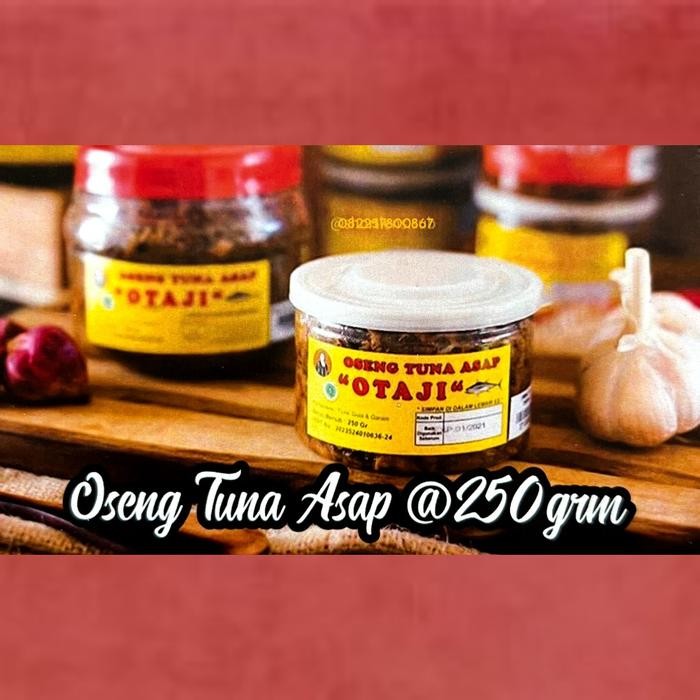 

READY OTAJI OSENG TUNA ASAP JENG INTAN KEMASAN 250GR - RASA ASAP MANTAP