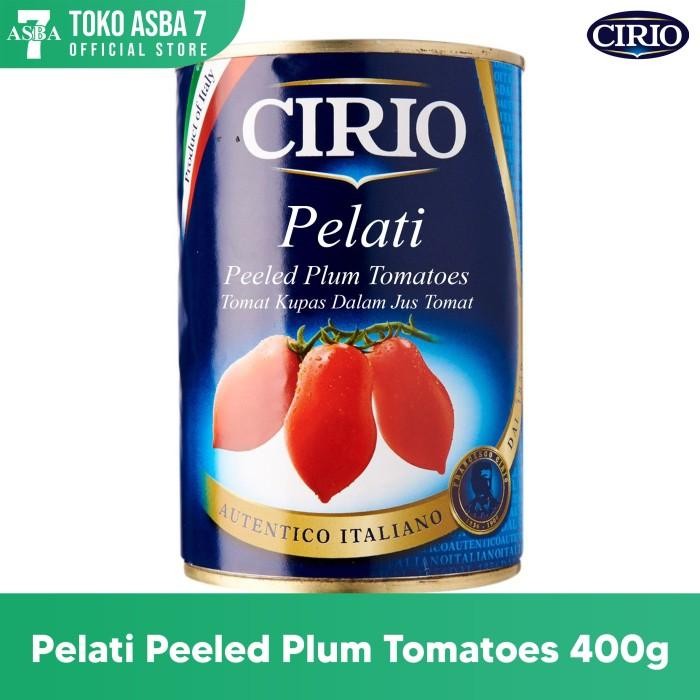 

READY CIRIO SAUS TOMAT PELATI KALENG 400G - TOMAT KALENG ASLI ITALIA