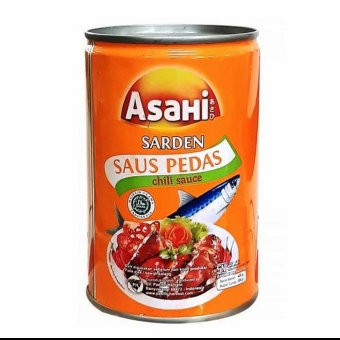 

READY ASAHI SARDEN SAUS PEDAS KALENG 425 GR - SARDEN PEDAS FAVORIT KELUARGA