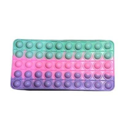 Pop It Pencil Case Tempat Pensil Fidget Toys Squishy Tiktok New 2022