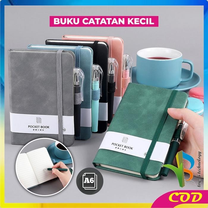 

[COD] RB A92 Notebook A6 Portable Mini Pocket Book Buku Catatan Kecil / Buku