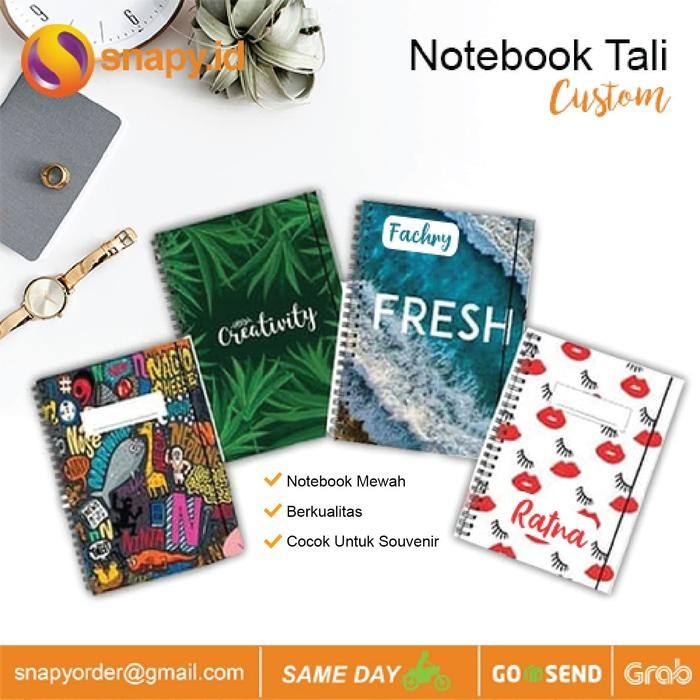 

Notebook Custom Hardcover Tali
