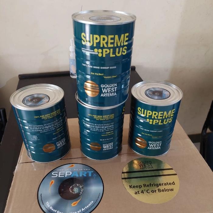 TERSEDIA ARTEMIA SUPREME SEPTART 425GR - TELUR ARTEMIA REPACK BESAR