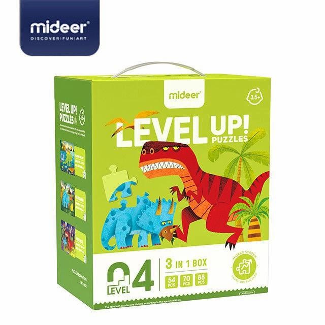 Mideer Evolution Advanced Puzzle - Level 4 Dinosaur