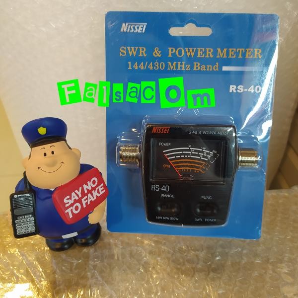 NISSEI 144/430MHZ RS40 PL / SWR POWER METER NISSEI / NISSEI