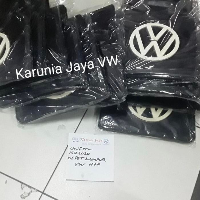 KARPET LUMPUR VW HITAM LOGO PUTIH DI PART VW SPAREPART VW