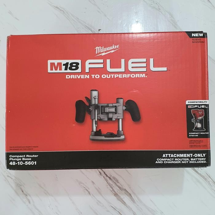 MILWAUKEE COMPACT ROUTER PLUNGE BASE 48-10-5601