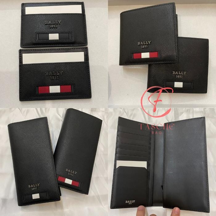Unik Dompet Pria Long Wallet Bhar Bally Card Holder Long Wallet Short Walle