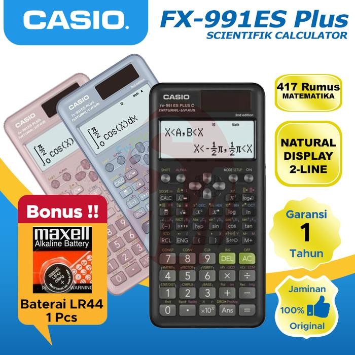 

CASIO Scientifik FX-991 ES Plus