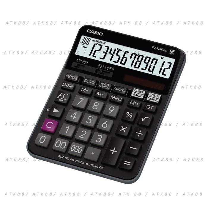 

Casio Calculator DJ 120D Plus