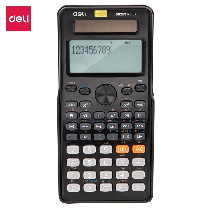 

Deli ED82ES Calculator/Kalkulator-252F Scientific Calculator