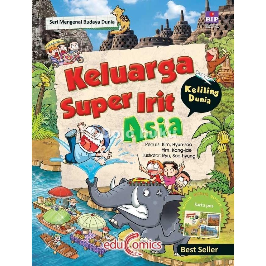 

Keluarga Super Irit Keliling Dunia : Asia oleh Kim, Hyun Soo Dan Yim,