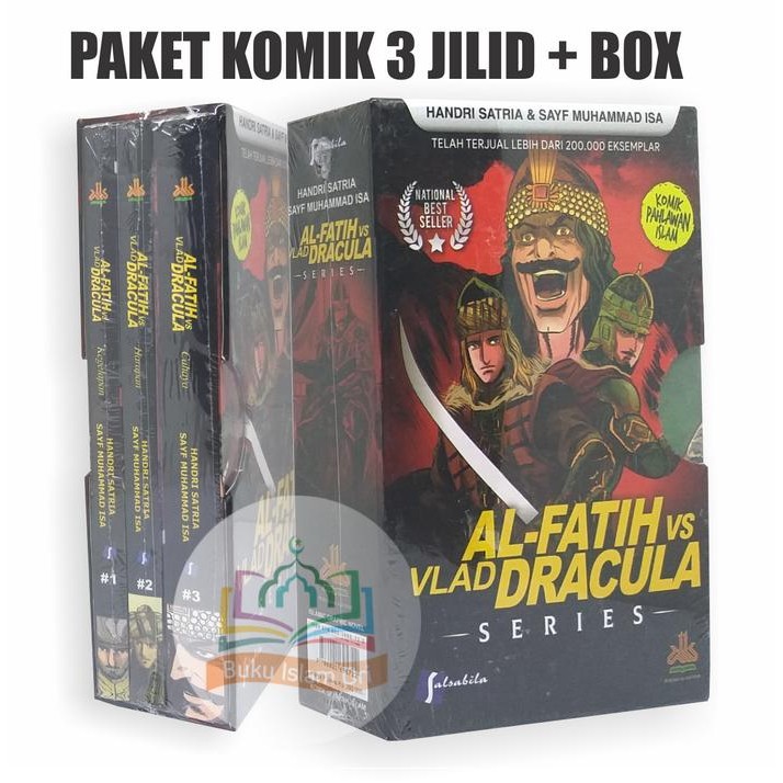 

Paket BOX Komik Al-Fatih vs Vlad Dracula Series - 3 Jilid - Salsabila