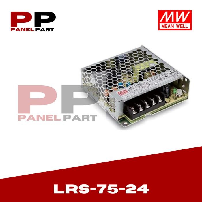 POWER SUPPLY MEANWELL LRS-75-24