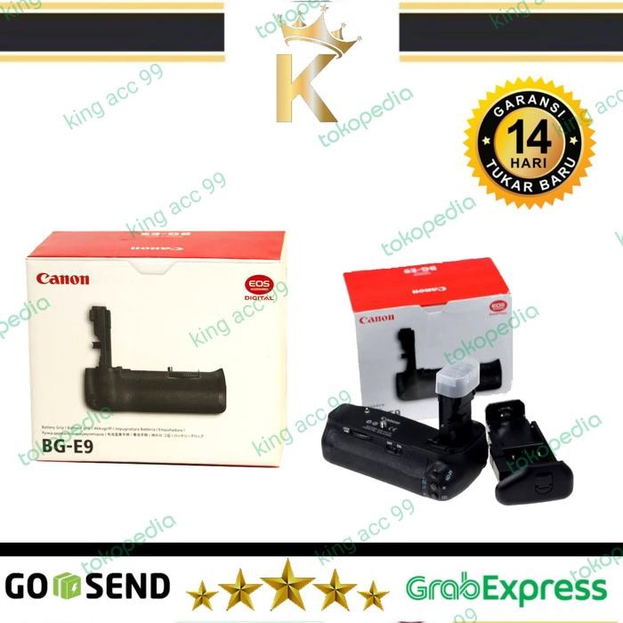 BATERAI GRIP CANON BG-E9 FOR CANON 60D / BATTERY GRIP CANON 60D