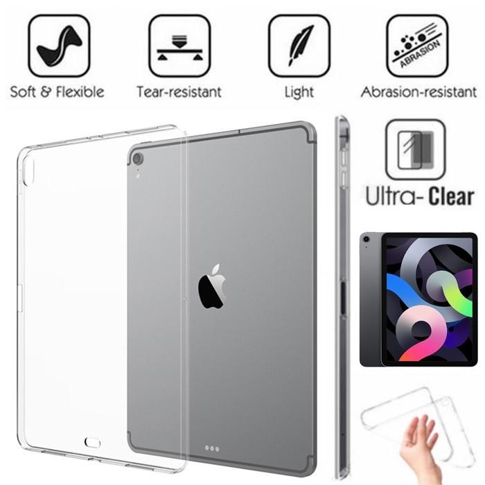 IPAD 5 6 9.7 A1822 A1823 A1893 A1954 SOFTCASE SILIKON CASE TRANSPARAN