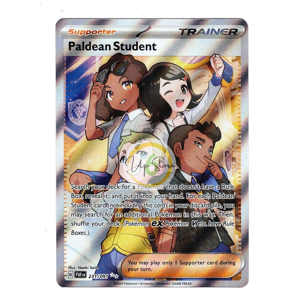 Paldean Student SR 231/091 Paldean Fates Inggris