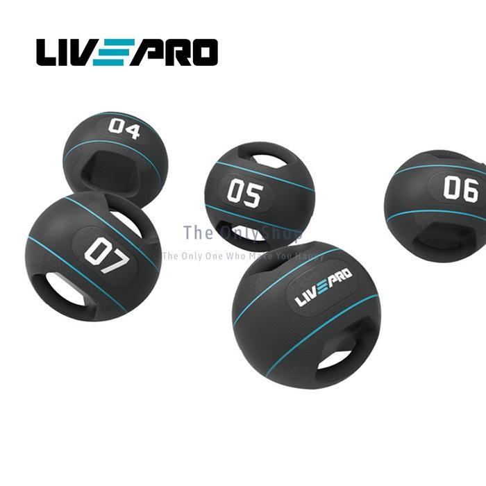 

LIVEPRO DOUBLE GRIP MEDICINE BALL 4Kg