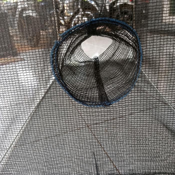 Jaring Perangkap Ikan 1X50X50 Bubu Jebakan Udang,Ikan Gabus,Full Set Kawat Lipat Siap Paki