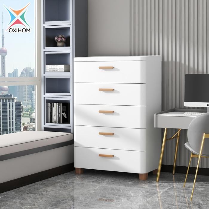 

Baru Oxihom Lemari Plastik Susun Laci Pakaian Rak Nakas Kamar Furniture