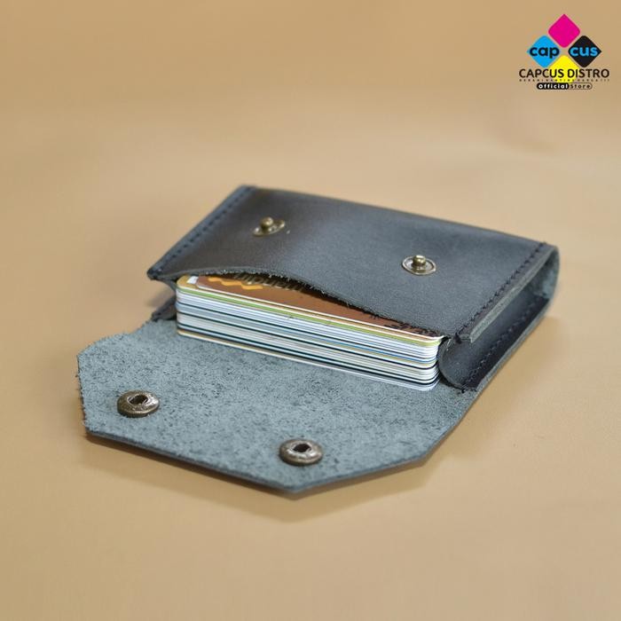 

Baru Leather Card Wallet Dompet Kartu Nama Exclusive Design Muat Banyak Kartu