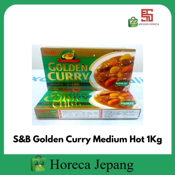 

S&B Golden Curry Medium Hot 1Kg