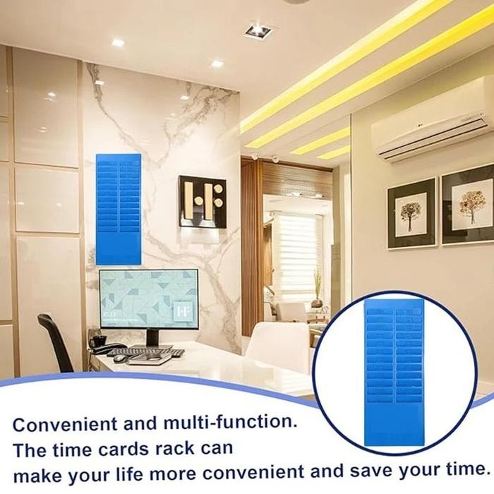 24/50 Tempat Rak Absensi Kartu Rak Kartu Absen Absen Karyawan Rak Kartu Tempat Kartu