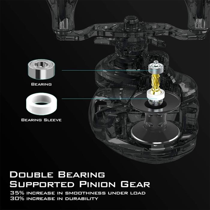 Bc Reel Pancing Bc Reel Baitcasting Reel Kiri Bc Reel Fishing Reel Bearing Memancing Laut Reel/Rel