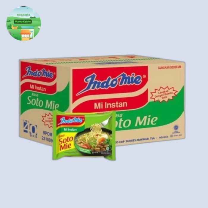 

Indomie Soto 70g 1dus Isi 40pcs