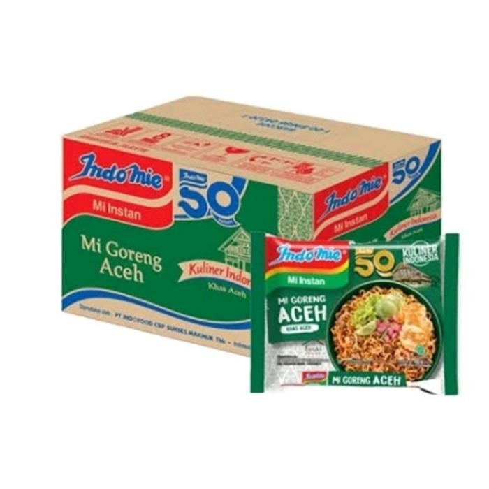 

Indomie Goreng Aceh 1 Dus = 40 Pcs