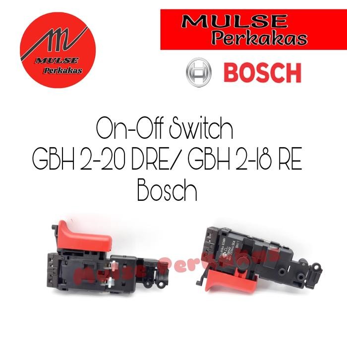 (Original) On-Off Switch/ Saklar Bor Bosch GBH 2-20 Dre