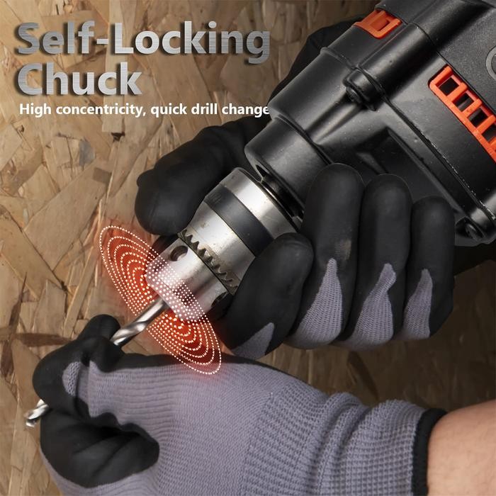 Jld Mesin Bor Listrik 10Mm Impact Drill 6024 Bor Listrik Bolak Balik Bisa Bolak Balik Bisa Bor Beton