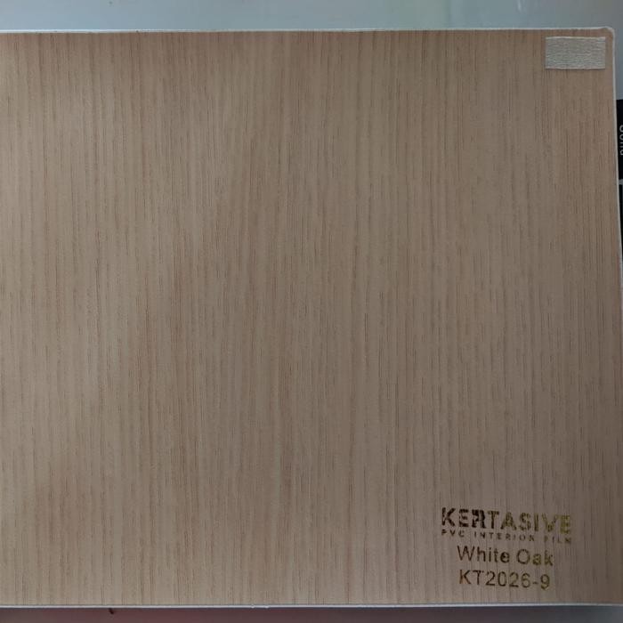 Kertasive Wood grain Motif Kayu - White Oak - 122 cm