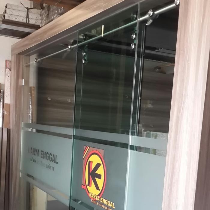 Pintu Kaca Rel Sliding Pintu Kaca Dekson Roda Sliding Dekson