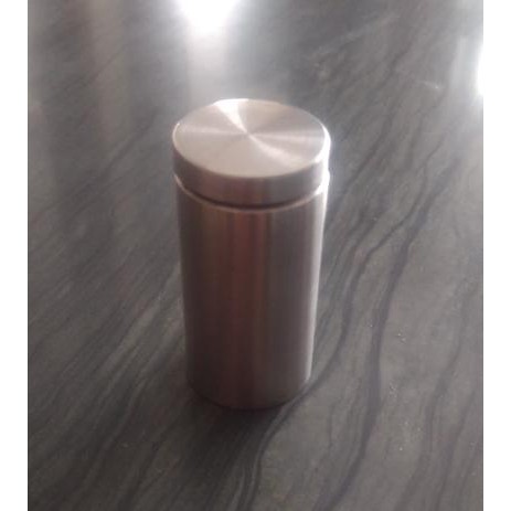 Pen Iklan 25x50 Stainless Steel/ Sign Board/ Baut Kaca