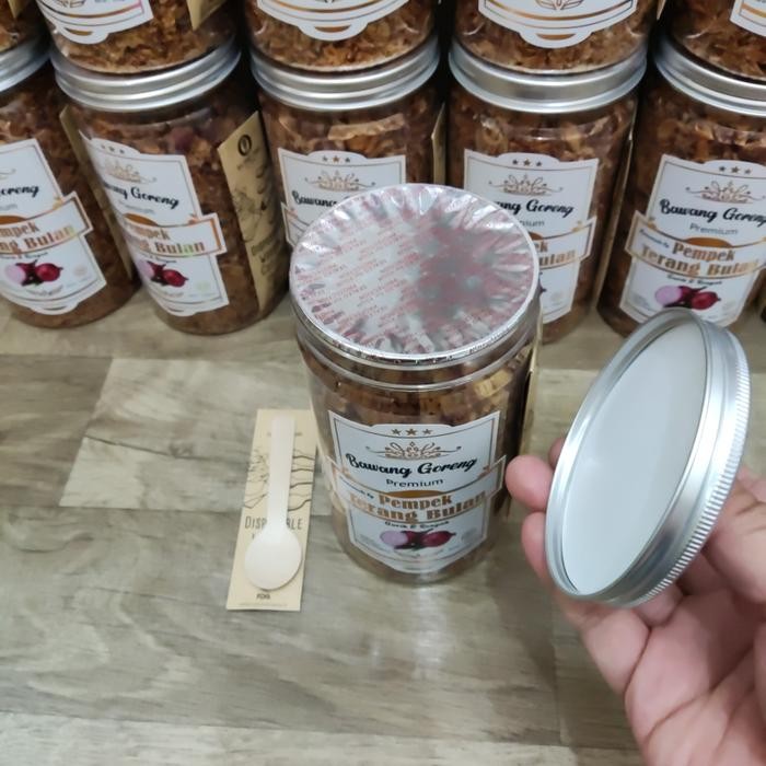 

Bawang Goreng Premium (Segel Aluminium Foil + Free Sendok Kayu) Best Seller