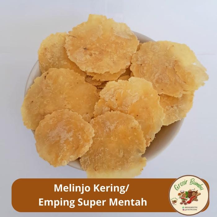

Melinjo Kering - 1Kg / Emping Super Mentah Best Seller