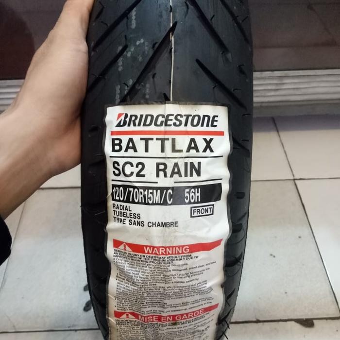 Ban Luar Bridgestone Battlax Sc 2Rain Uk 120/70-15